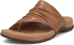 Taos Gift 2 Women's Sandal - Elevate Your Style with A Classic Open Back Toe-Post Design - Premium Comfort with Arch Support and Cooling Gel Padding for All Day Wearability