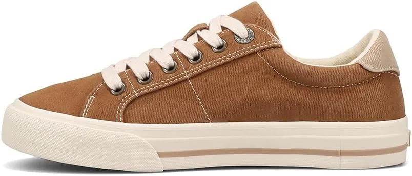 Taos Z Soul Women's Sneaker - Stylish Platform Sneaker with Removable Footbed, Arch Support, Premium Cushioning, Lace-Up Adjustability, and Easy Access Zipper
