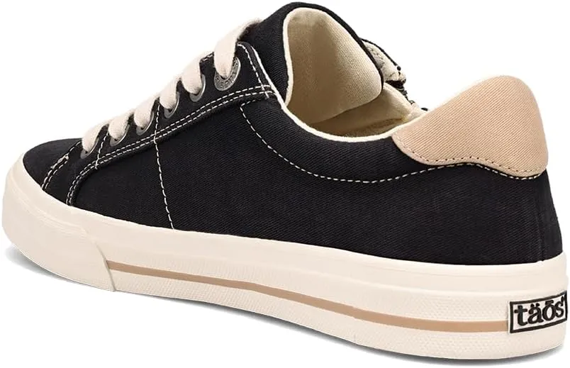 Taos Z Soul Women’s Sneaker - Stylish Platform Sneaker with Removable Footbed, Arch Support, Premium Cushioning, Lace-Up Adjustability, and Easy Access Zipper