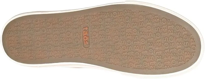 Taos Z Soul Women's Sneaker - Stylish Platform Sneaker with Removable Footbed, Arch Support, Premium Cushioning, Lace-Up Adjustability, and Easy Access Zipper