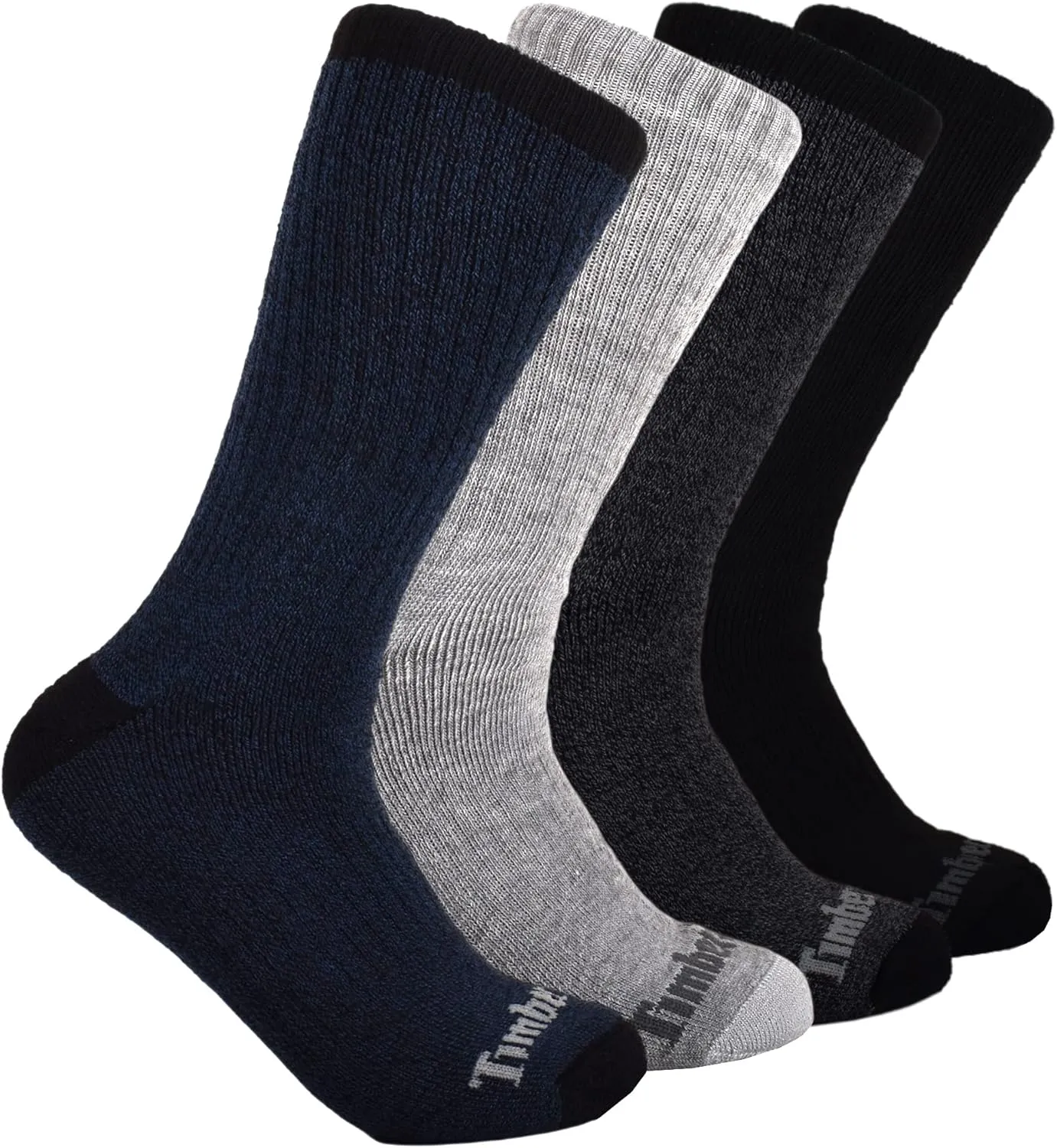 Timberland Men's Crew Socks (4 Pairs)