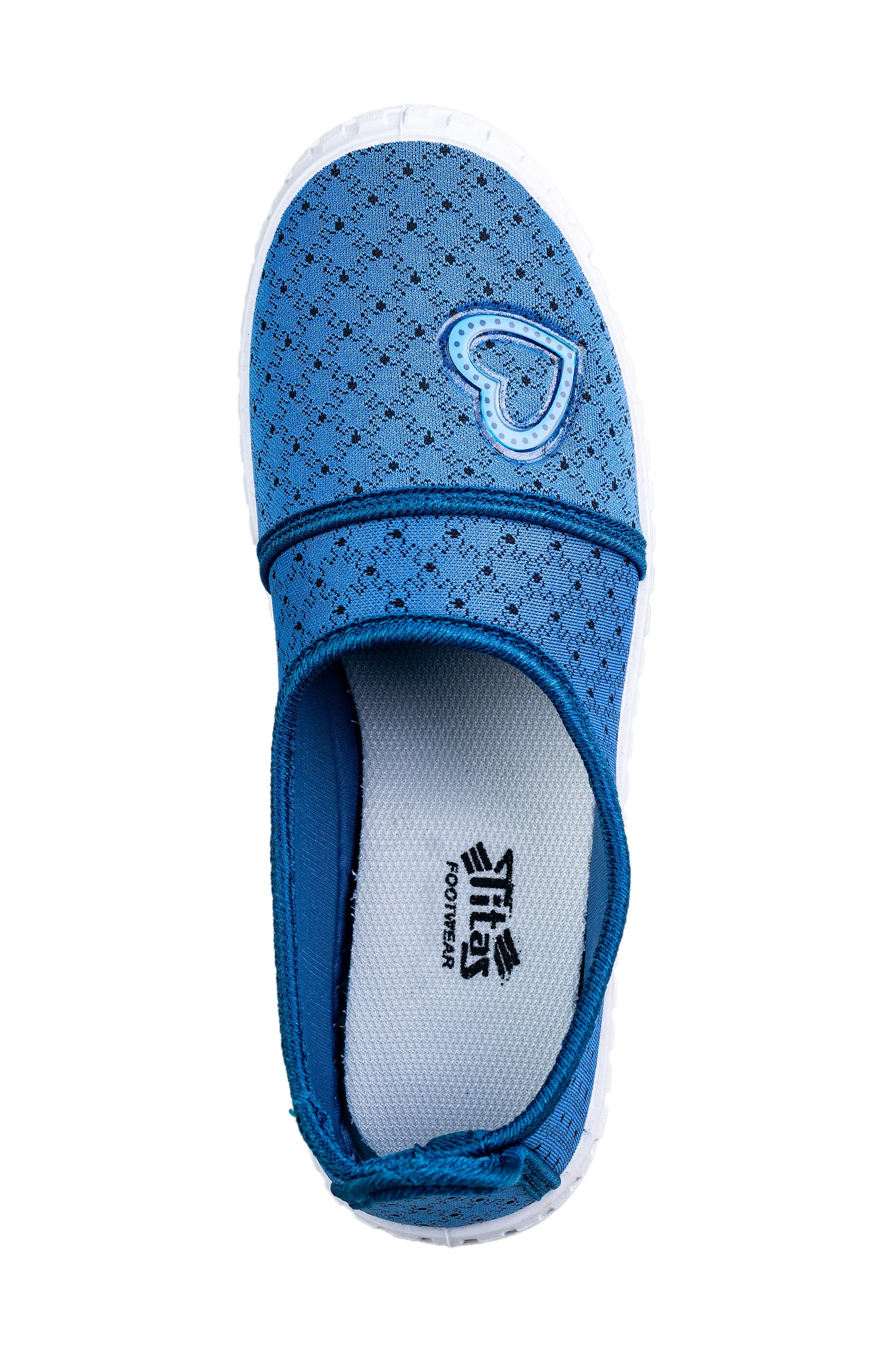 Titas Ladies S. Blue Canvas Shoe