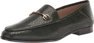 Toe Loraine Croco Emerald Pebbled Early-bird deal On Refined Deep Almond Loafer Slip Sam Fashion Edelman