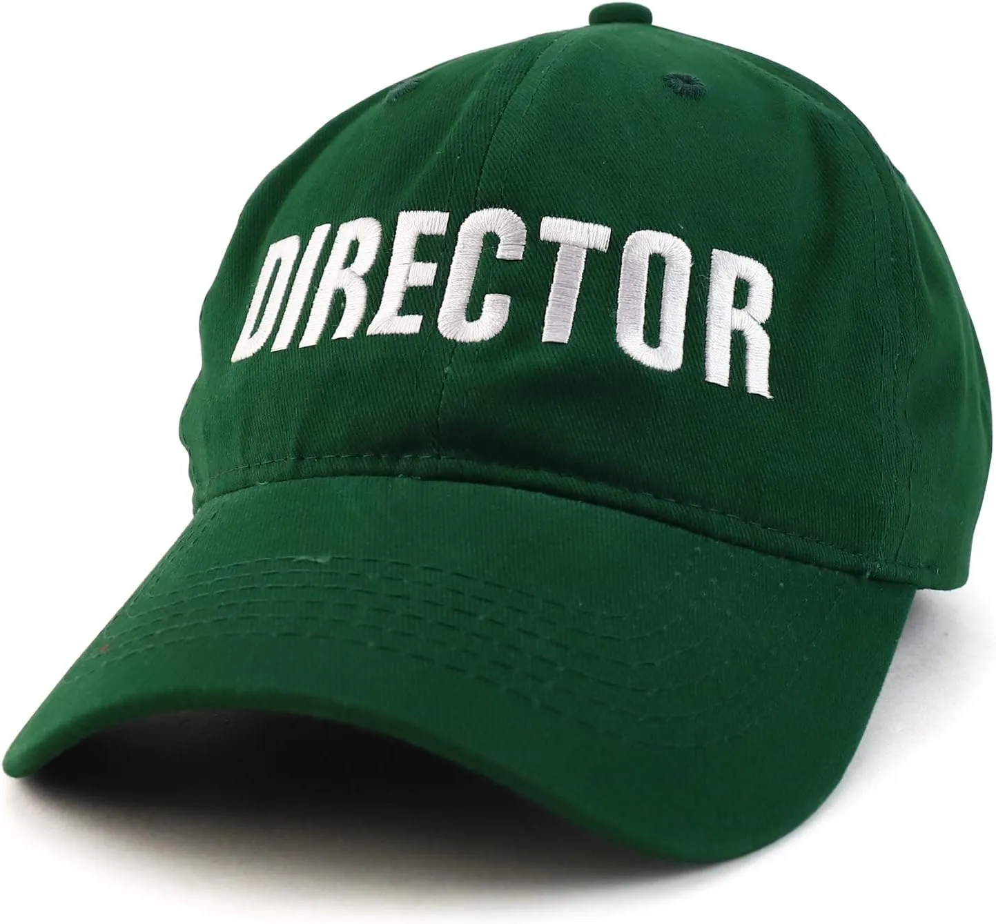 Trendy Apparel Shop Director Embroidered Soft Cotton Low Profile Dad Hat Baseball Cap