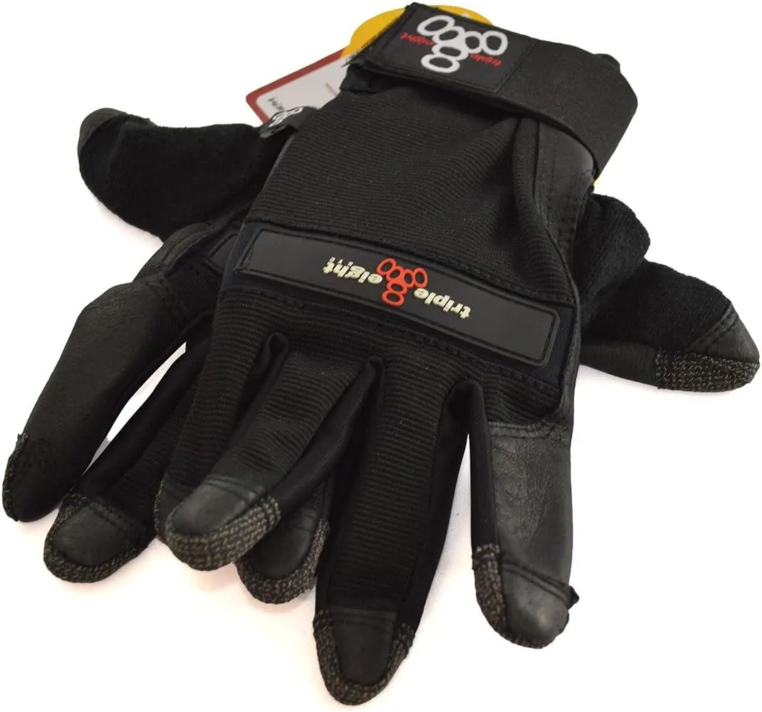 Triple Eight Downhill Longboard Slide Glove for Downhill Skateboarding (1-Pair)