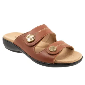 Trotters Women's Ruthie Sandals Luggage Stitch