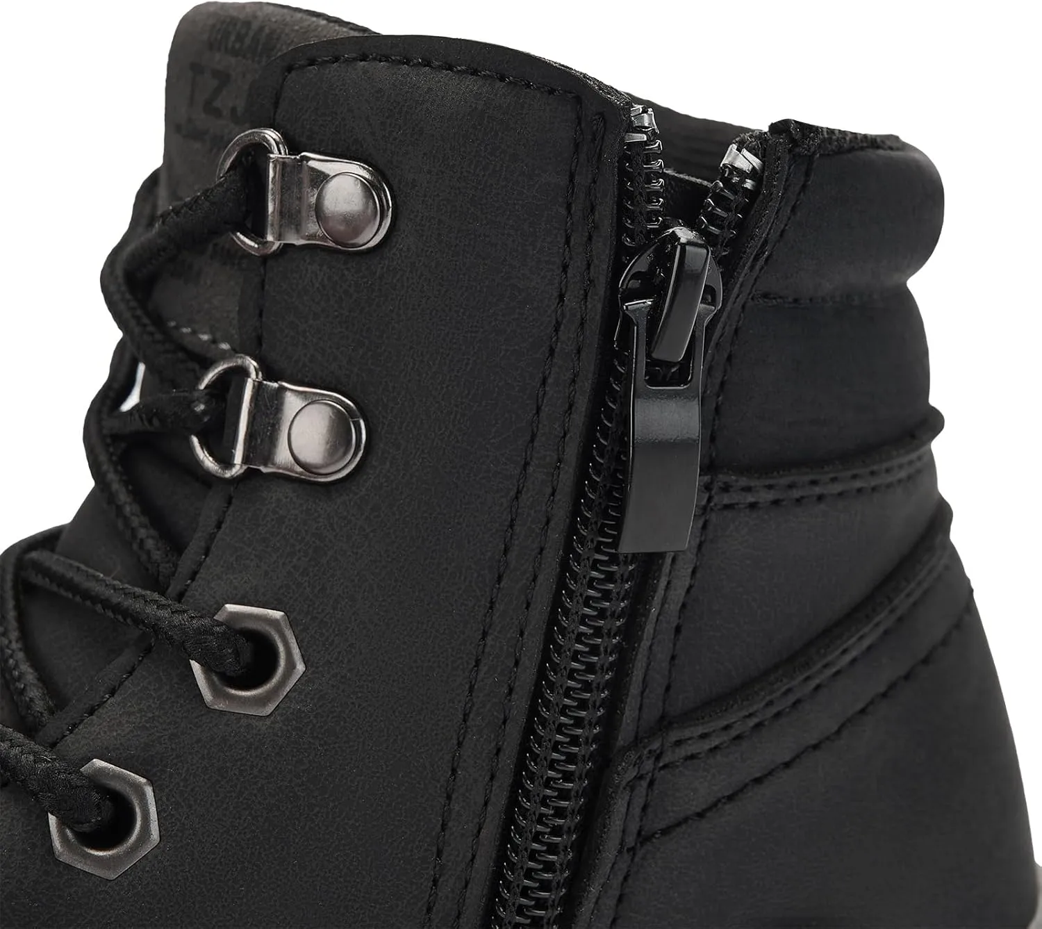 TZJS Girls Boys Toddler Boots Kids Unisex Lace Up Hiking Work Boots Girl Water Resistant Ankle Boot Boy Sizes 7-13 Outdoor Autumn Shoes for Toddler/Little Kid