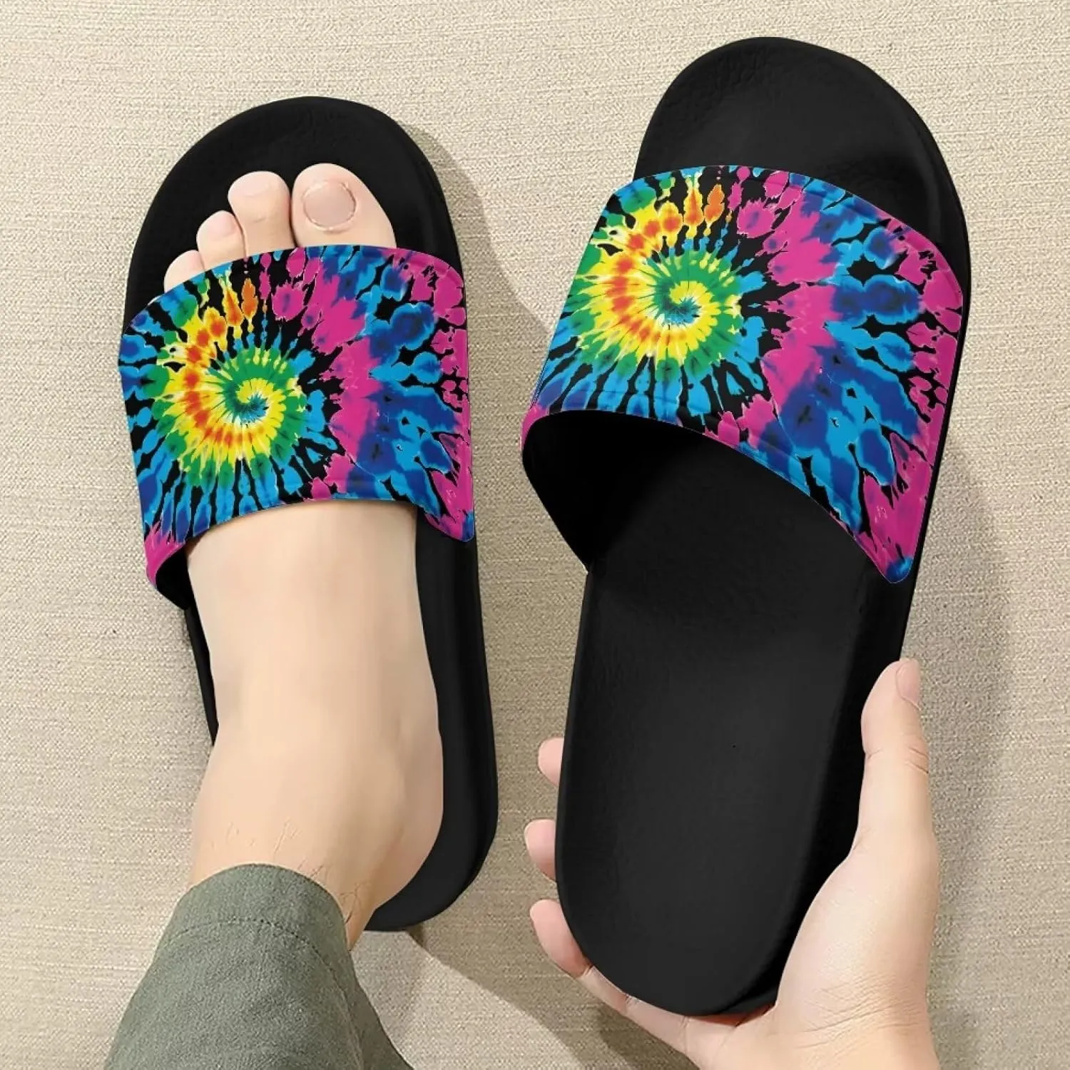 Unisex-Adult Shower Slide Sandal, Summer Slippers For Women Men, Sandals Women Dressy Comfortable