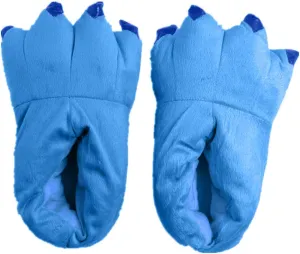 Unisex Cozy Flannel House Monster Slippers Halloween Animal Costume Paw Claw Shoes