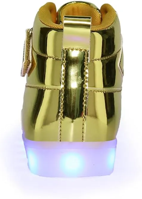 Unisex LED Shoes Light Up Shoes High Top Sneakers for Women Men