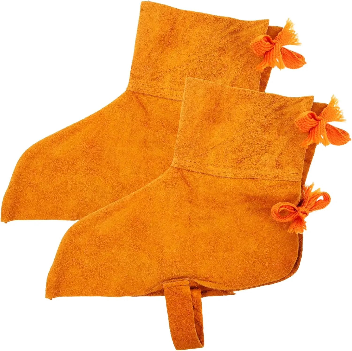 UPKOCH Welding Worker Safety Shoes Cover Double Layer Cowhide Welding Shoes Protector Boot Protector Cover for Men Random