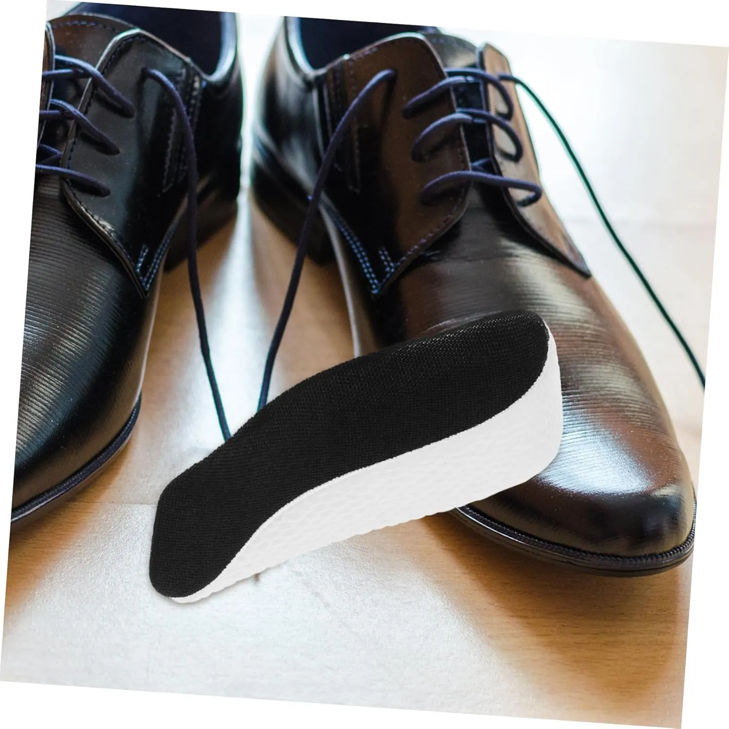 VALICLUD 1 Pair Invisible Height Increase Insoles for Men Women Heel Lift Inserts Cushioned Back of Heel Support Comfortable Shoe Cushions for Running Dress Boots Sneakers