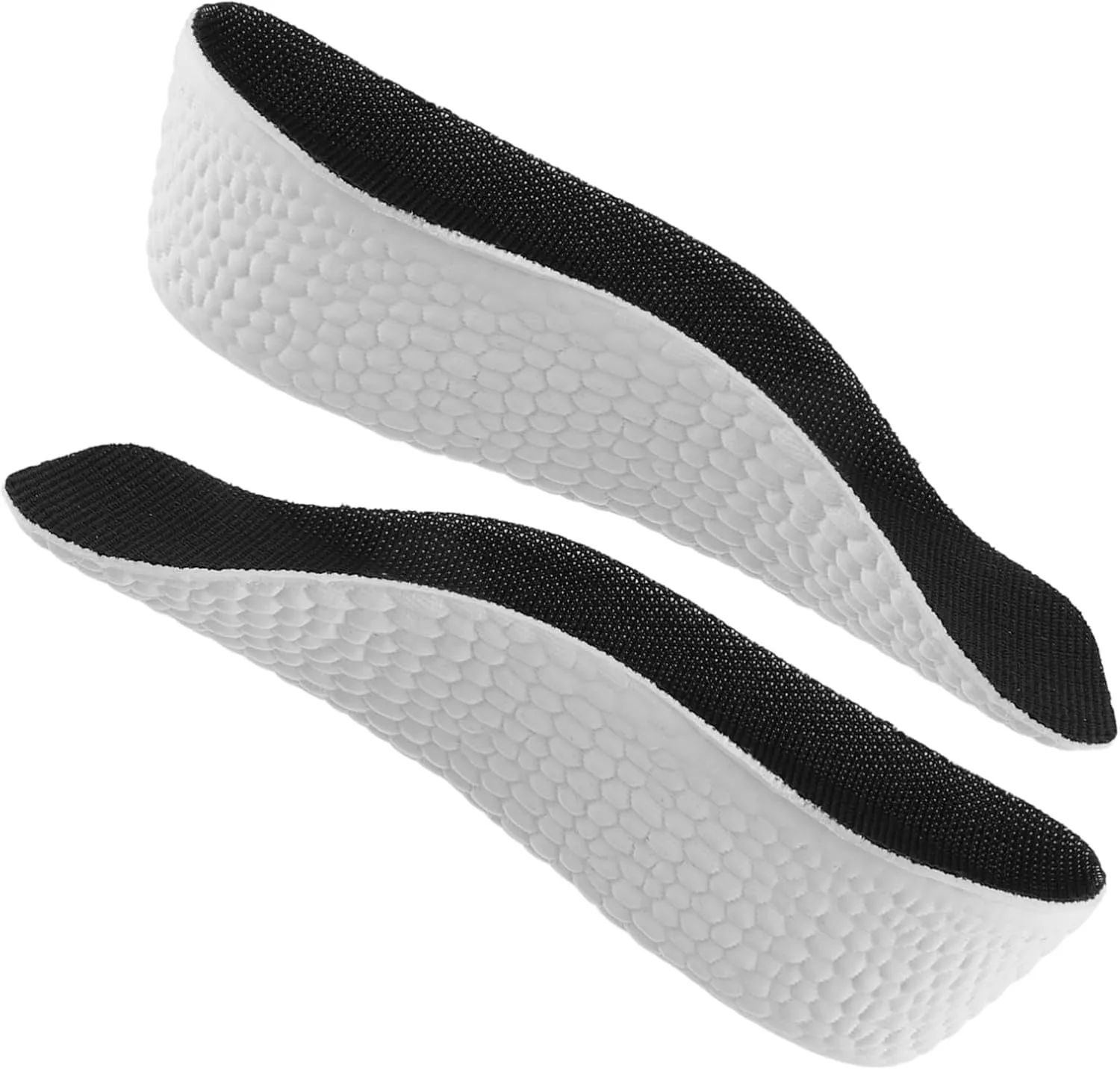 VALICLUD 1 Pair Invisible Height Increase Insoles for Men Women Heel Lift Inserts Cushioned Back of Heel Support Comfortable Shoe Cushions for Running Dress Boots Sneakers