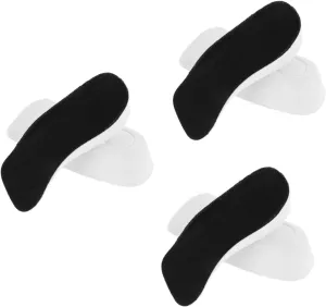 VALICLUD 1 Pair Invisible Height Increase Insoles for Men Women Heel Lift Inserts Cushioned Back of Heel Support Comfortable Shoe Cushions for Running Dress Boots Sneakers