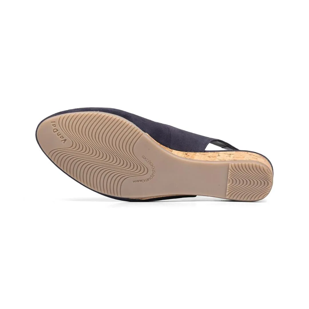 Van Dal Sylvie Sandals - Midnight Suede