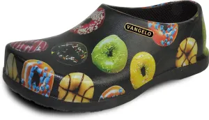 VANGELO Professional Slip Resistant Clog Waterproof Men Work Nurse Shoe Chef Shoe Carlisle Black Lime White Multicolor