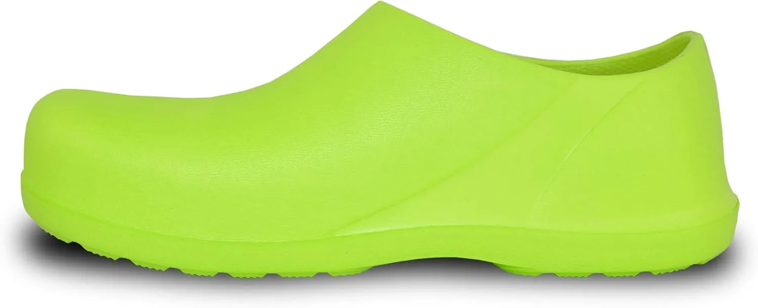 VANGELO Professional Slip Resistant Clog Waterproof Women Work Nurse Shoe Chef Shoe Carlisle Black Lime White Multicolor