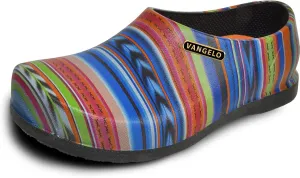 VANGELO Professional Slip Resistant Clog Waterproof Women Work Nurse Shoe Chef Shoe Carlisle Black Lime White Multicolor