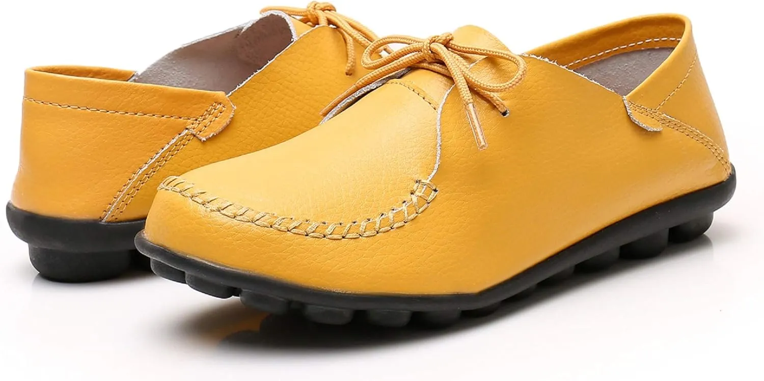 VenusCelia Women's Breathable Comfort Walking Office Flat Loafer