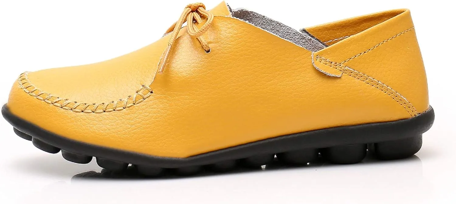 VenusCelia Women's Breathable Comfort Walking Office Flat Loafer