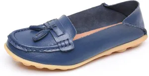 VenusCelia Women's Lantern Comfort Walking Flat Loafer