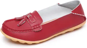 VenusCelia Women's Lantern Comfort Walking Flat Loafer