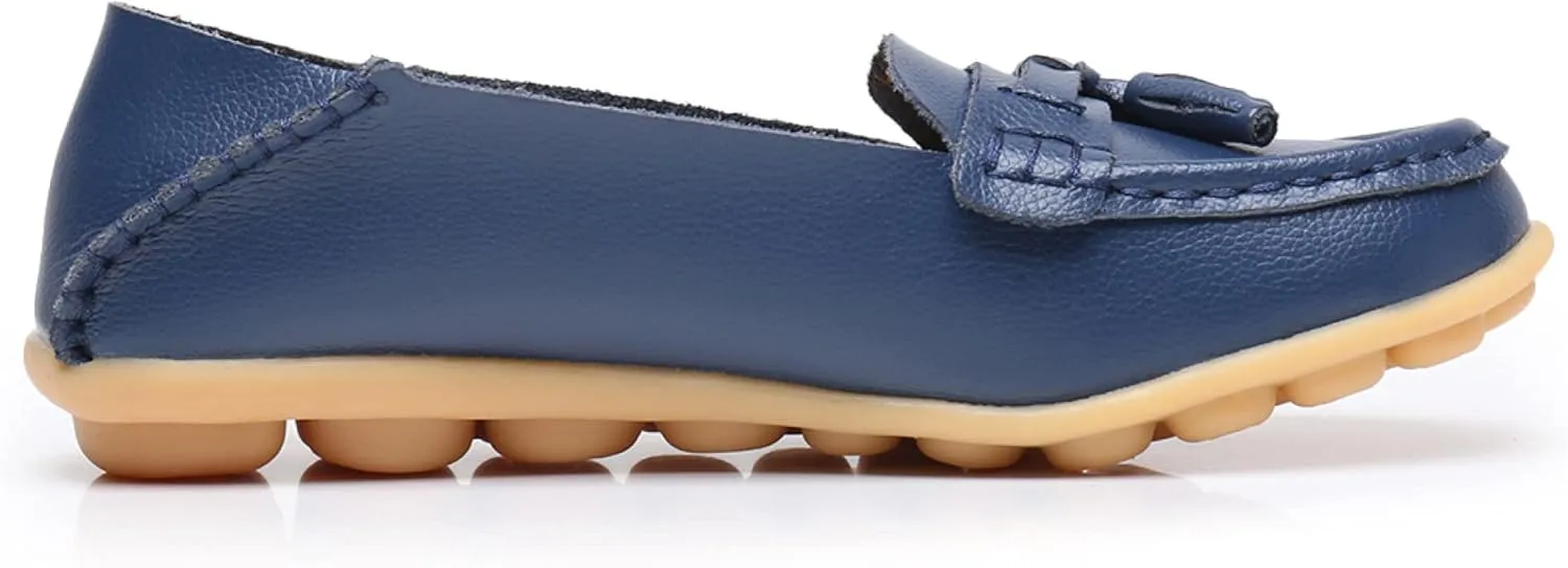 VenusCelia Women's Lantern Comfort Walking Flat Loafer