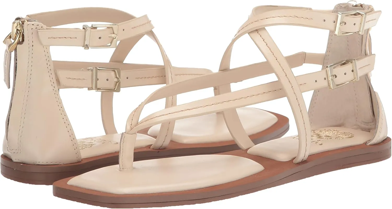 Vince Camuto Women's Brenndie Buckle Sandal Flat