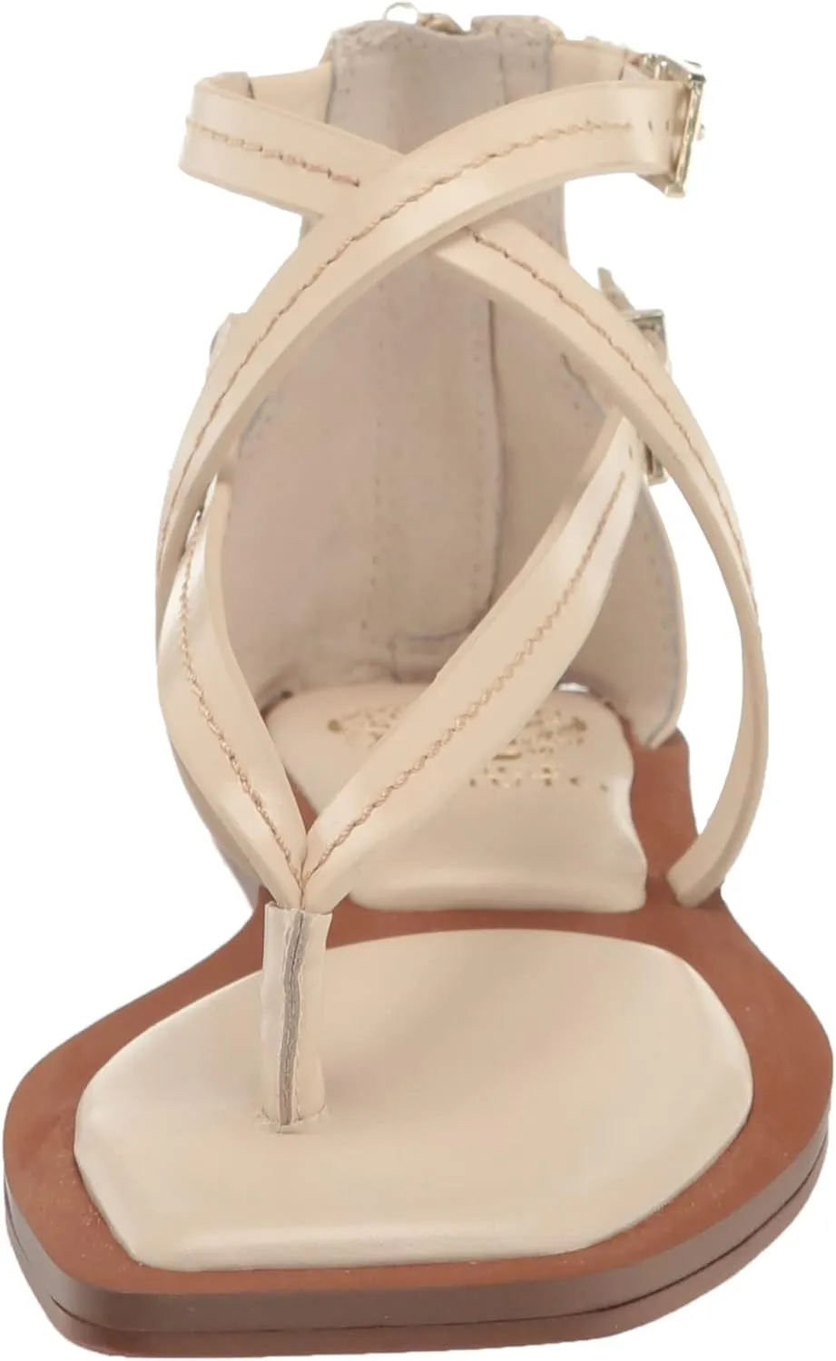 Vince Camuto Women's Brenndie Buckle Sandal Flat
