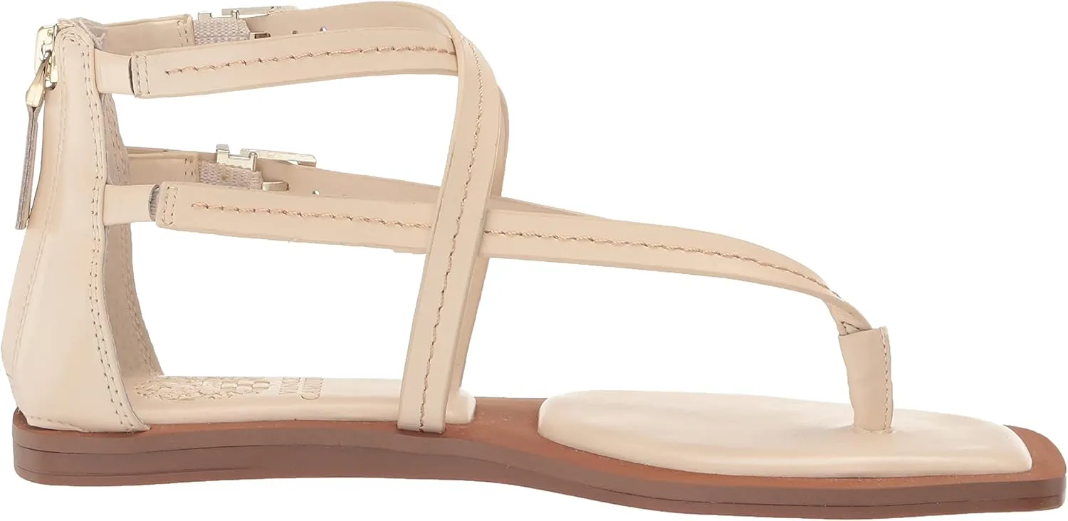 Vince Camuto Women's Brenndie Buckle Sandal Flat