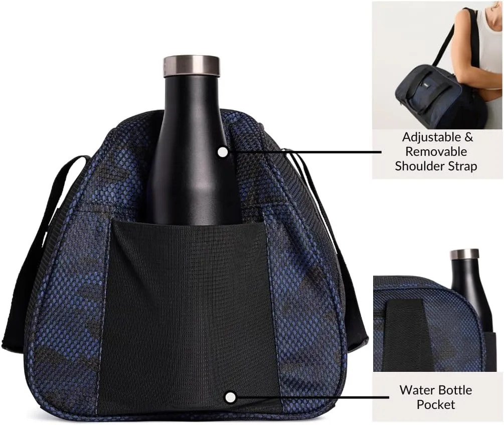 Vooray Burner Gym Duffel Bag, Gym Bag for Women and Men with Shoe Compartment, Weekender, Overnight & Travel Duffel for Sports and Workout