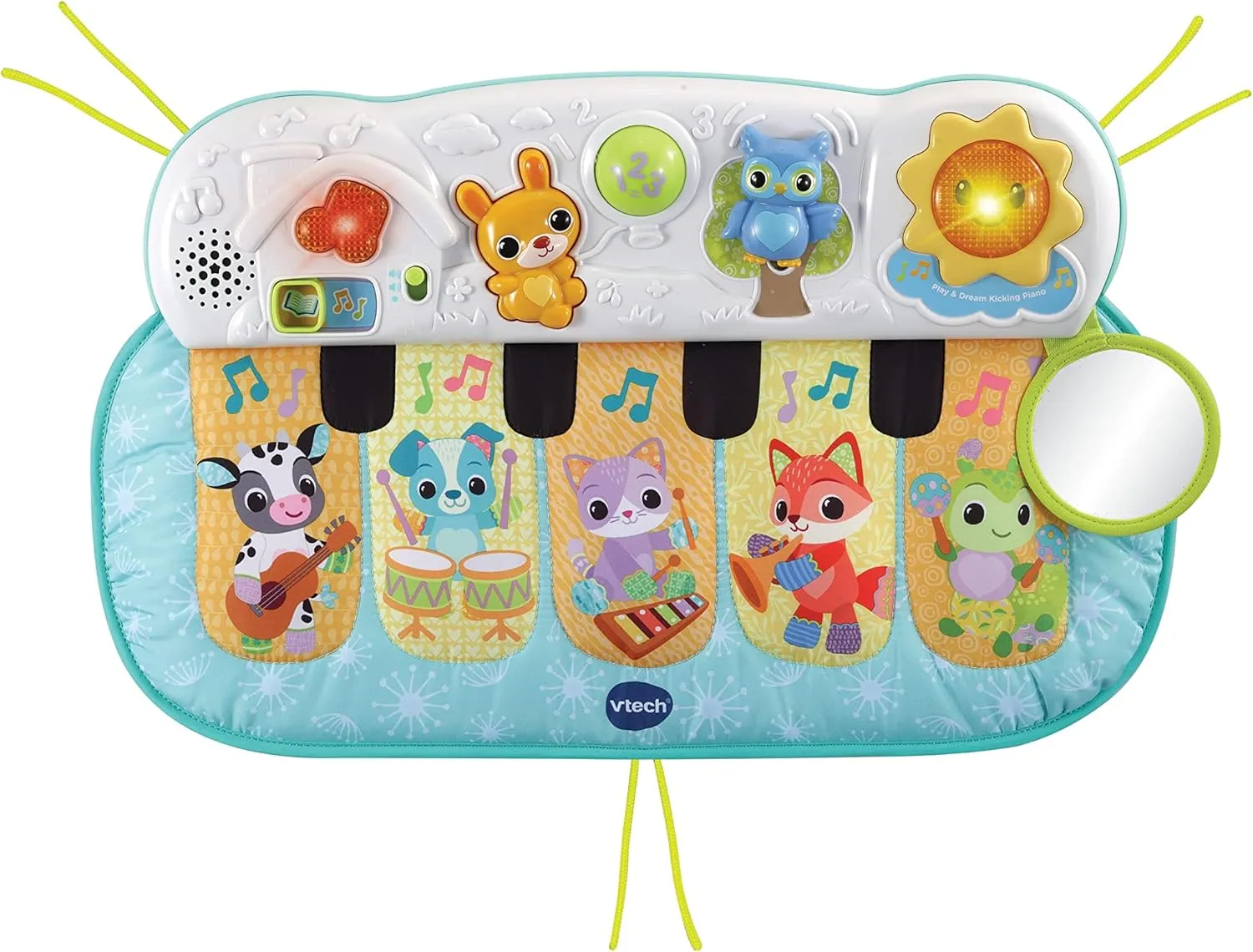 VTech 158163 Play & Dream Kicking Piano, Multicolour