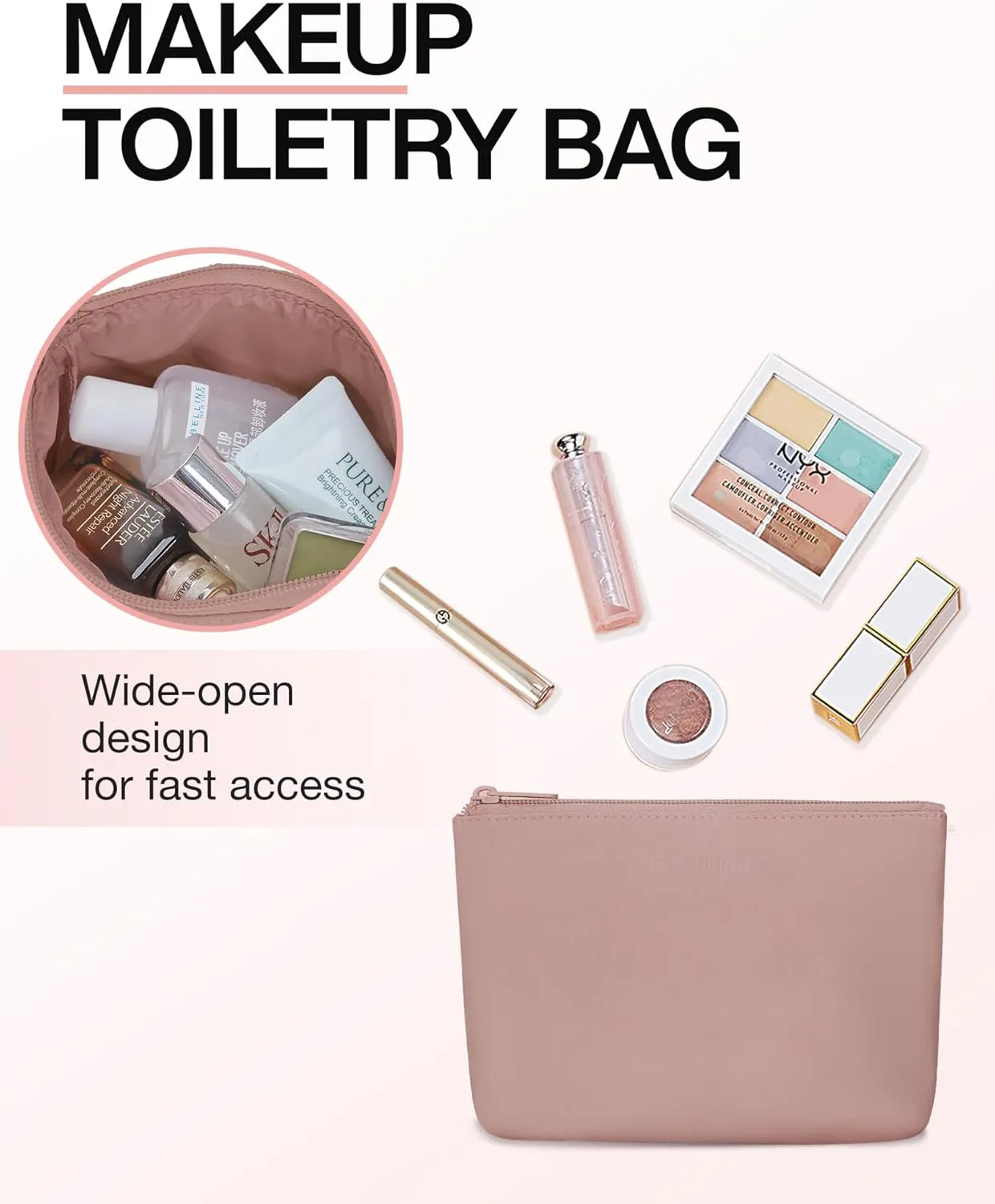 Weekender Bags for Women, BAGSMART Travel Duffel Bags with Shoe Compartment,Personal Item Travel Bag for Airlines, Carry on Overnight Tote Bag with Toiletry Bag(Dark Pink,2pcs)