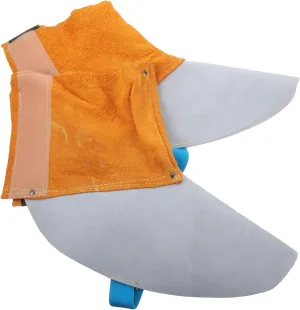 Welding Foot Protector Welding Protection Foot Cover Cowhide Material Practical for Welder Protective Accessory Random