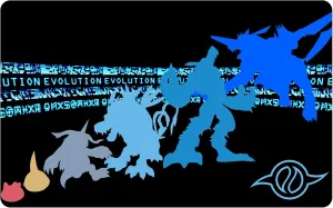 Weremon Playmat | 24 x14in | Cloth Top | Non Slip Rubber Back | Compatible with MTG | YGO | Digimon | Flesh & Blood | CFV & More TCGs (Final Fantasy TCG Zones, Cloth, Rubber)
