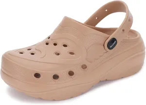WHITIN Clogs for Women | Thick Sole Cushioned Garden Shoes