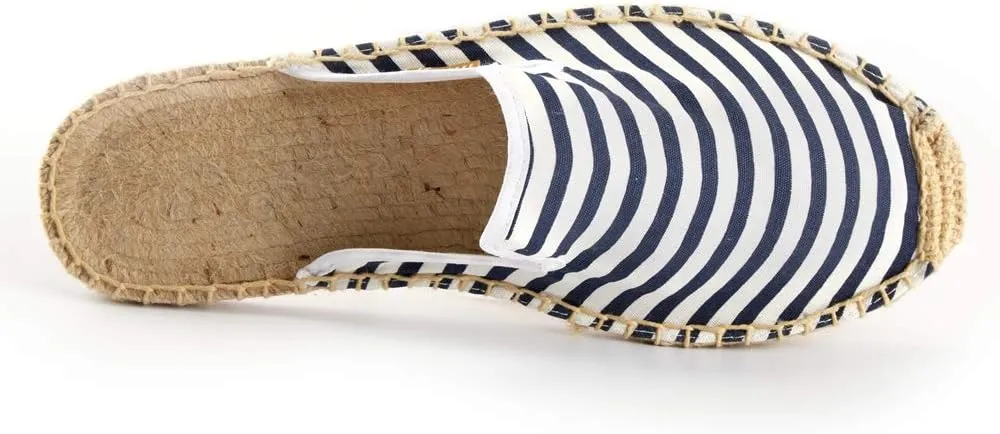 Women's Comfortable Open Toe Espadrille Slide Sandals