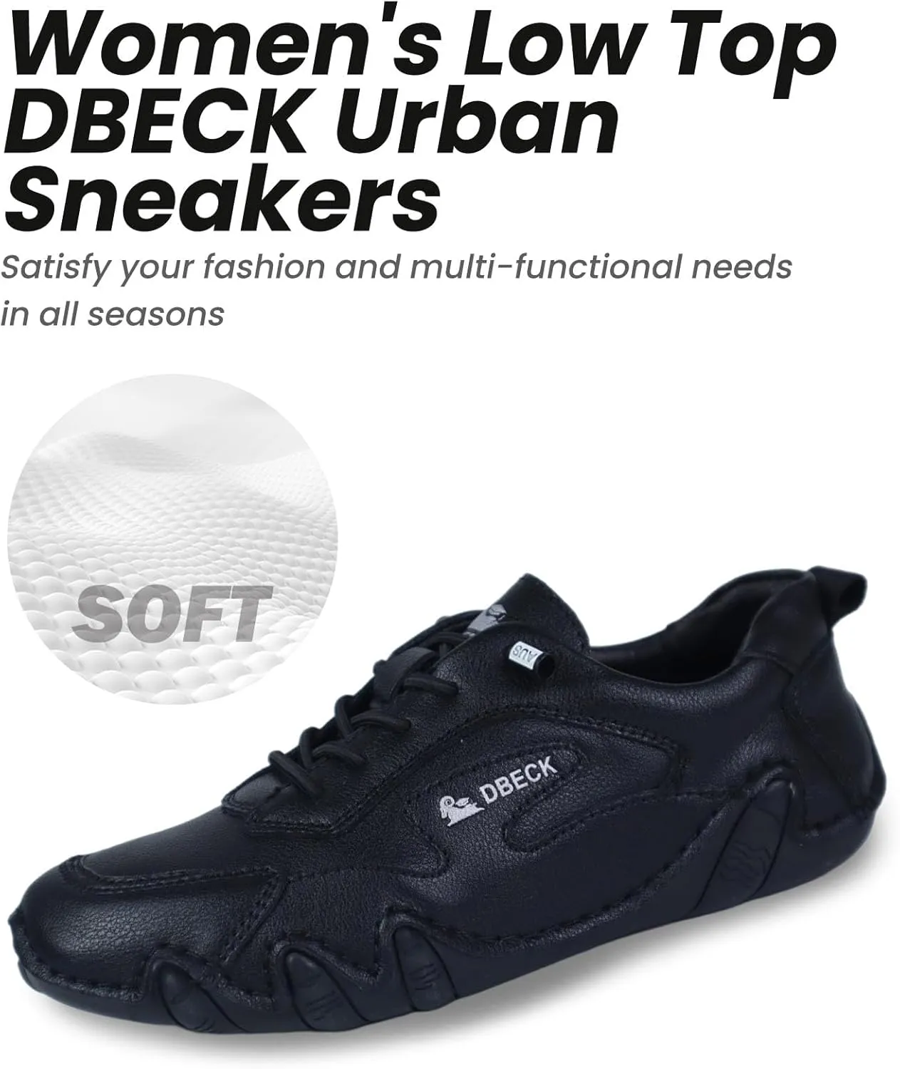 Women's Fashion Casual Walking Shoes Retro Leather Lightweight Outdoor Sports Sneakers for Hiking Trailing