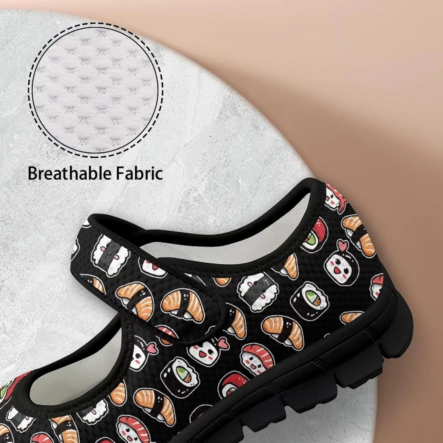 Women's Mary Jane Sneaker Shoes Lightweight Casual School Uniform Shoes Breathable