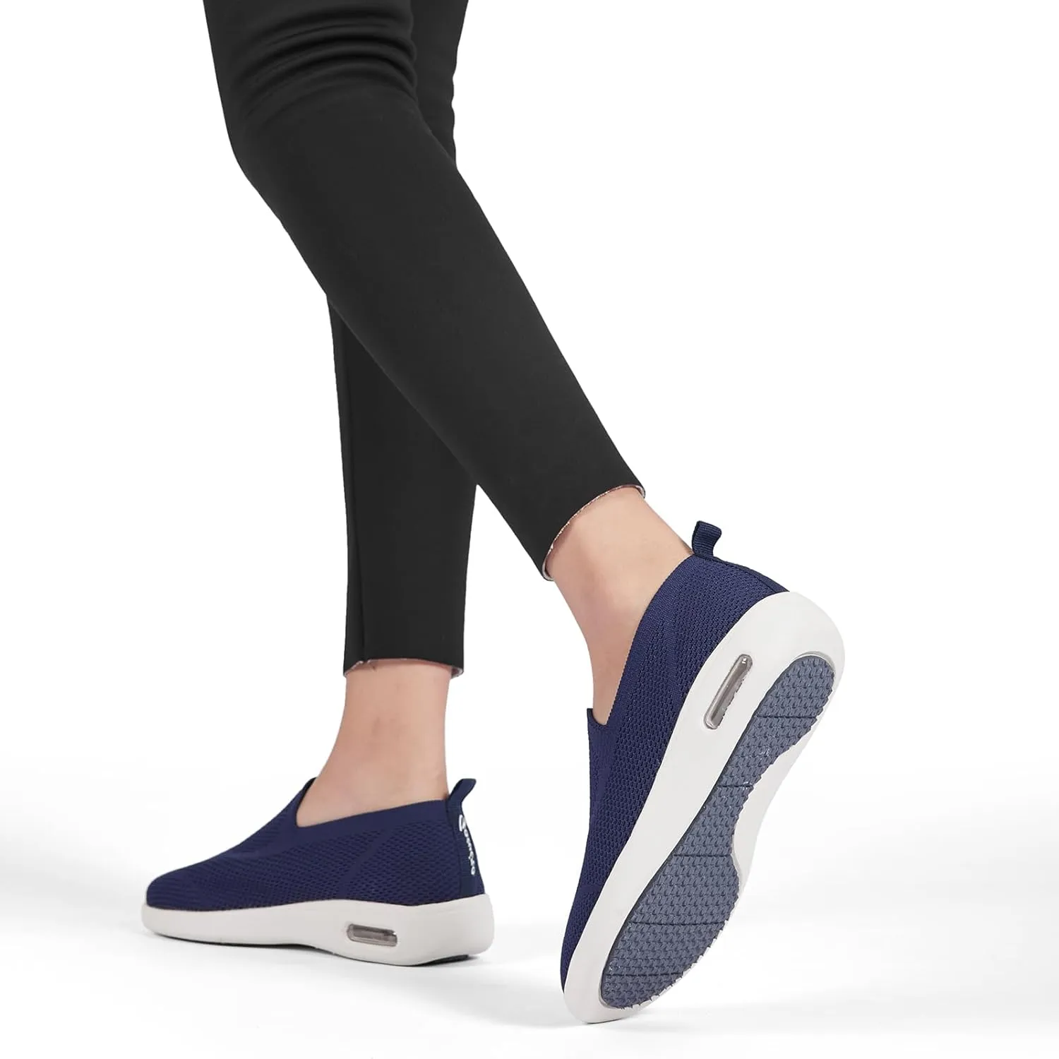Women's one Foot Sports Shoes, Anti Slip Walking Shoes, Breathable mesh Work Casual Lightweight Exercise Shoes