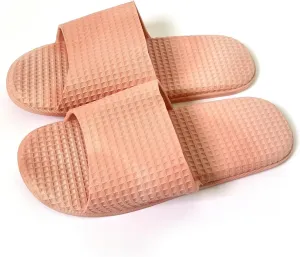 Women's Plus Size Soft Indoor Non-Slip Bath Shower slippers/Lavender, Pink, Blue | Sizes 9 10 11 Wide Fit Loafer