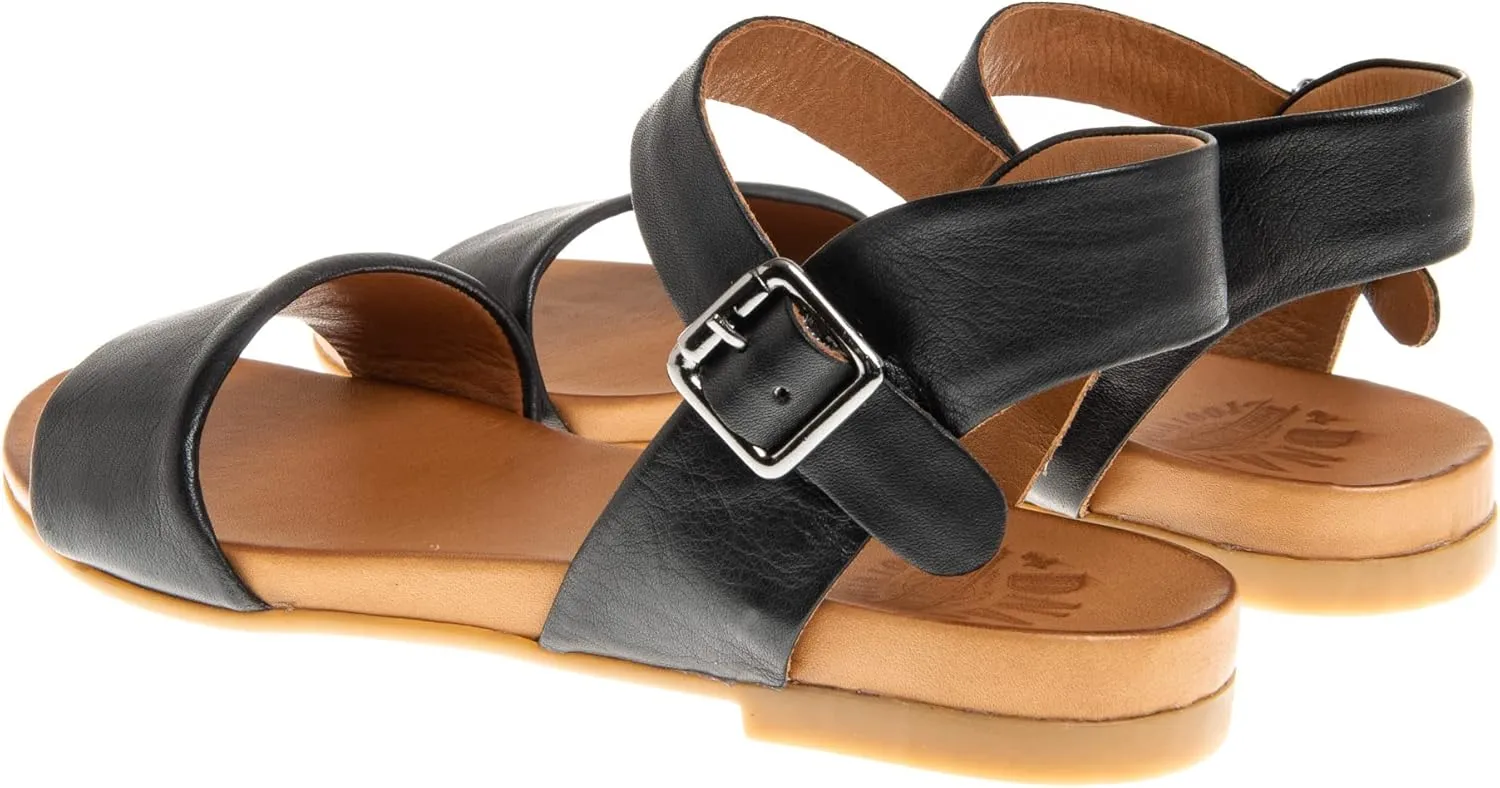 Women's Rockaway Flat Leather Sandal
