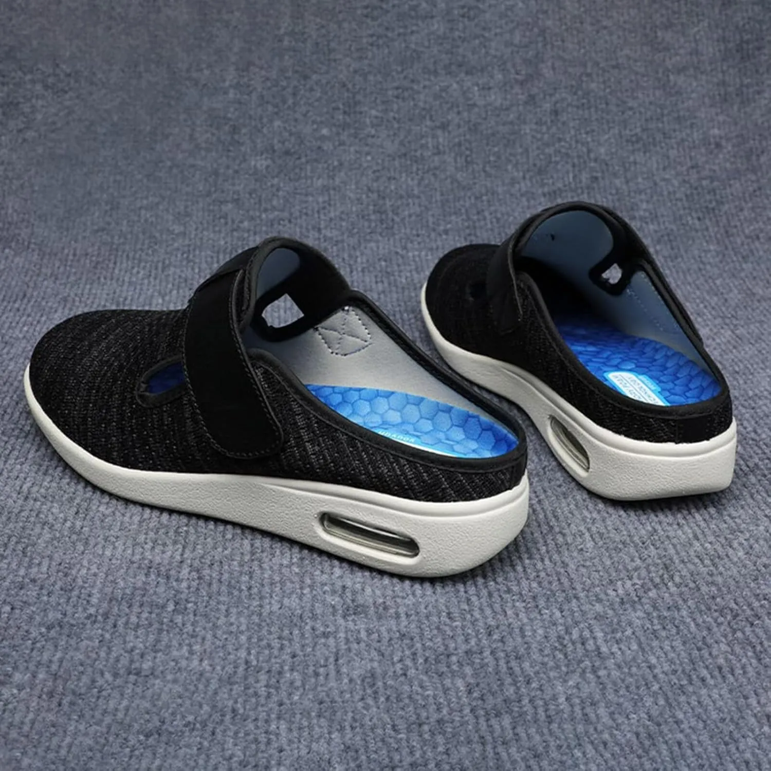 Women's Slippers Wide Diabetic Shoes Height-Boosting Fashion Sneakers Orthotic Loafers for Plantar Fasciitis Comfort Arch Support Loafers for Outdoor Indoor
