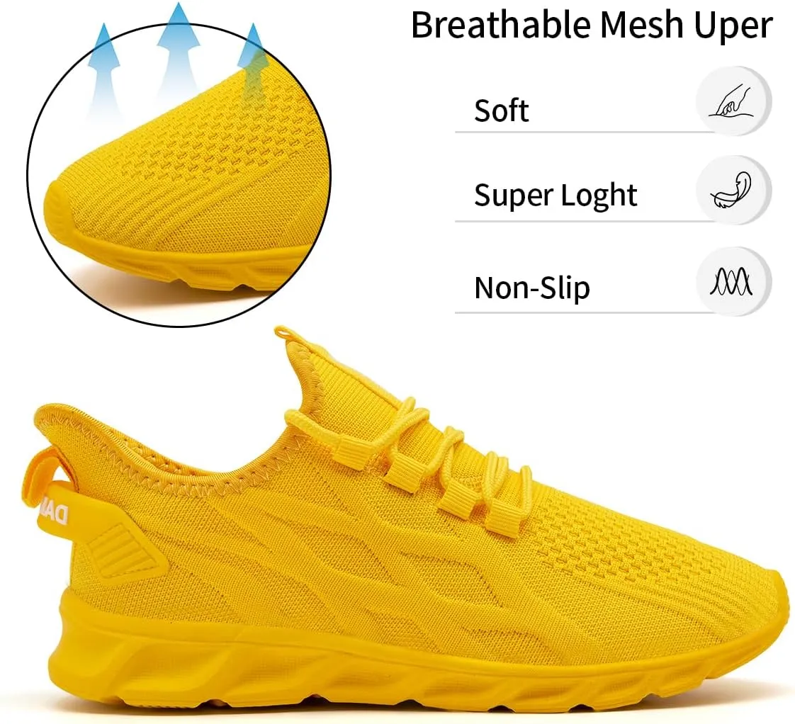 Womens Walking Shoes Slip On Sneakers Tennis Shoes Running Sport Workout Gym Shoes Athletic Non Slip Lightweight Breathable Fashion Casual Shoes for Travel Work