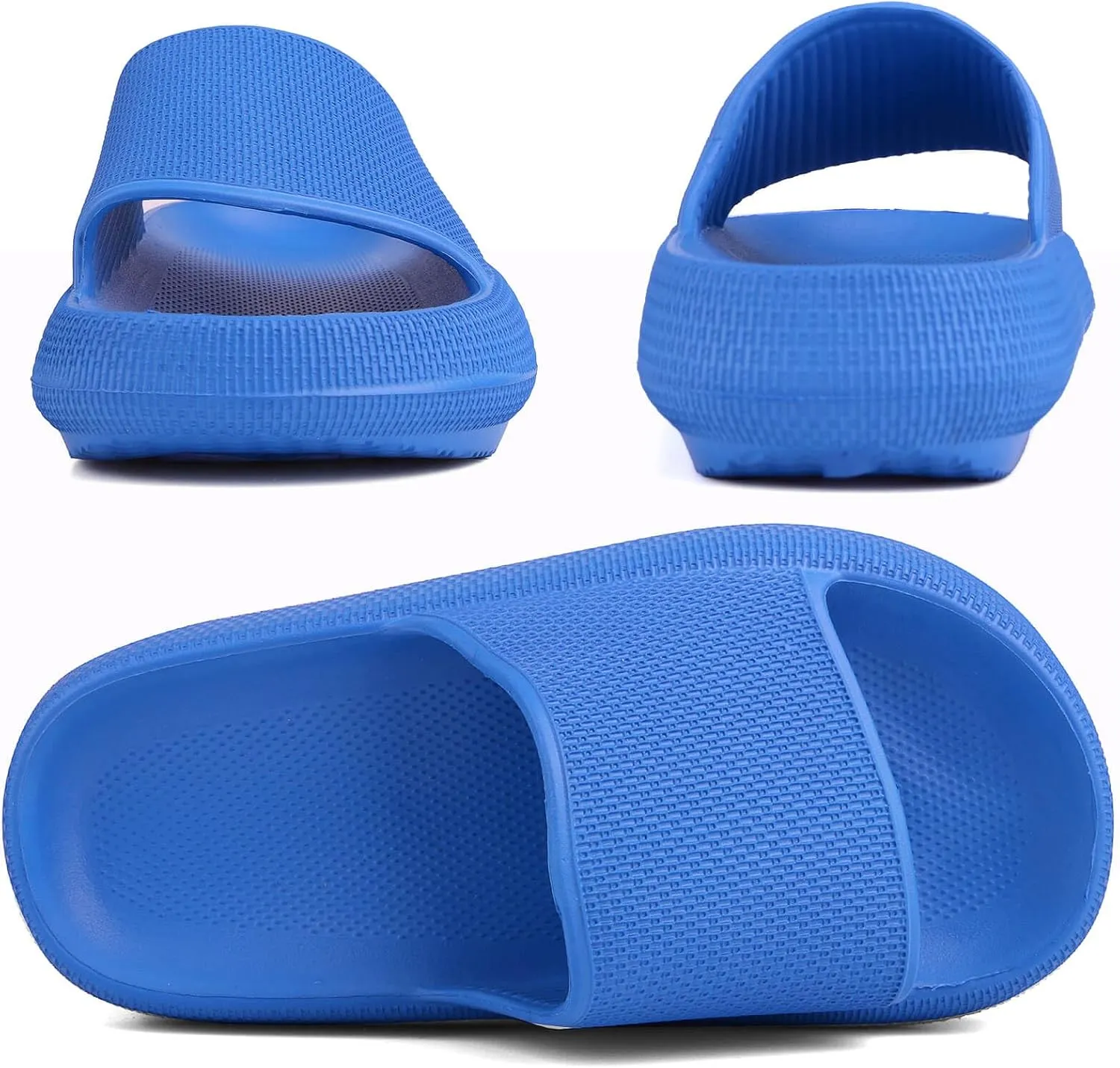 WYSBAOSHU Kids Cloud Slides Girls Boys Slip On Slide Sandals Comfort Non-Slip Thick Sole Slippers Summer Shower Shoes Pool Beach Water Shoes