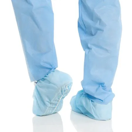 X-tra Traction - Shoe Cover One Size Fits Most Shoe High Nonskid Sole Blue NonSterile - 69252