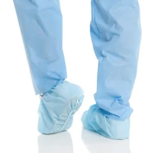 X-tra Traction - Shoe Cover One Size Fits Most Shoe High Nonskid Sole Blue NonSterile - 69252