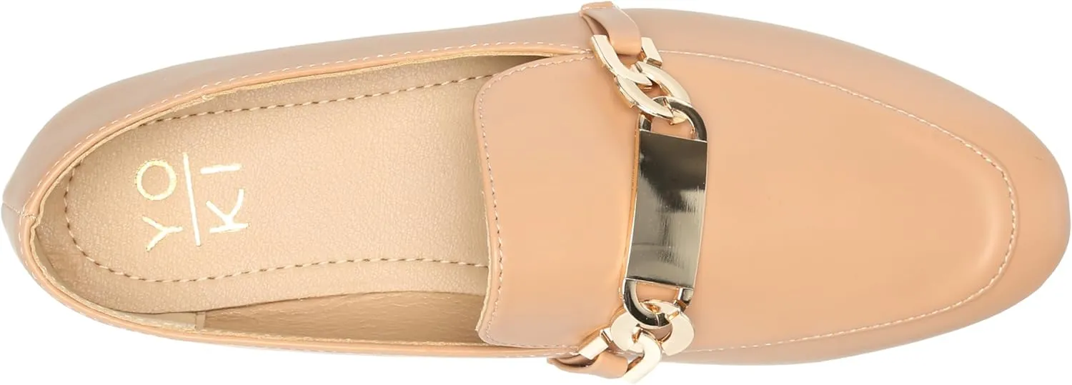 YOKI Women's Flat Loafer Ballet